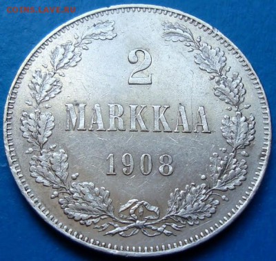 2 марки 1908 г. Николай II - 2 марки 1908-1