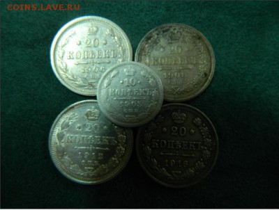 5 МОНЕТ СЕРЕБРОМ!!! - 5мон