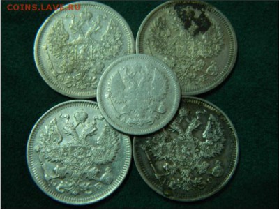 5 МОНЕТ СЕРЕБРОМ!!! - 5монет