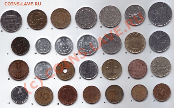 Иностранщина №3. 101 монета, много по 5р - ваываыв1