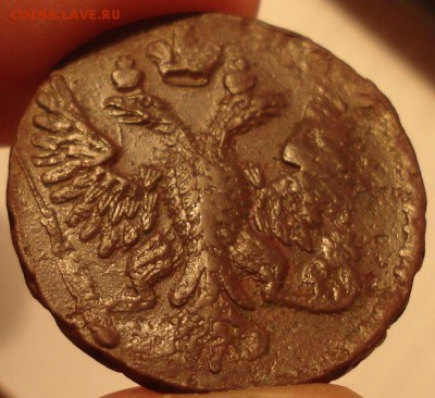 Денга 1750 г. на оценку - 3