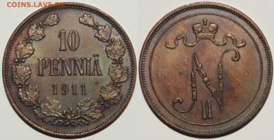 10 и 5 пенни 1911 Финка - Изображение 042