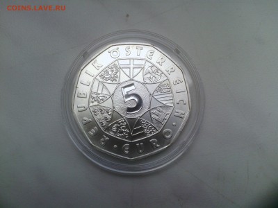 Австрия 2003 год 5 евро ГЭС год до 14.08 - IMG_20140707_165126