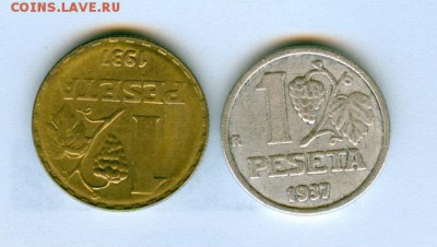 1 ПЕСЕТА 1937г - песета0002