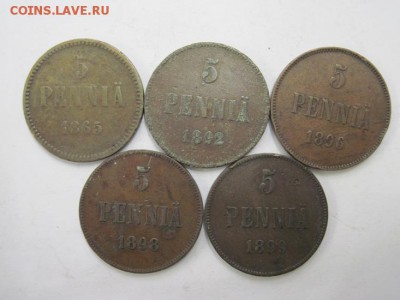 5 пенни 1865,92,96,98,99 до 14.08.14 - Изображение23 103