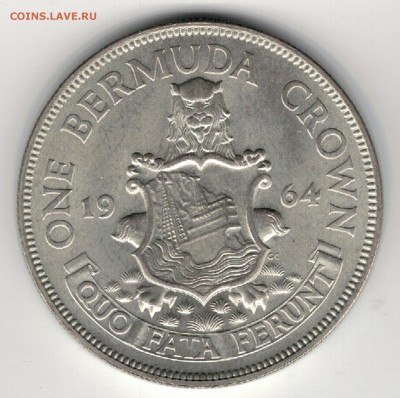Ag Бермуды крона 1964 до 18.08 в 22.00мск (9584) - 5-бер64а