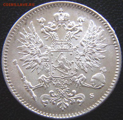 Царская Финляндия_50 пенни 1916. Серебро; до 12.08_22.22мск - 8324