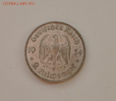 2 марки 1934 "А" Кирха подписная до 17.08 - DSC_2362 (2).JPG
