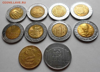 10 монет Сан-Марино на оценку - DSCN2214.JPG