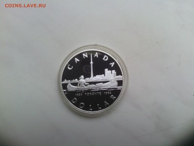 Канада 1 доллар 1984 Торонто корабль ПРУФ до 16.08 - IMG_20140812_160938