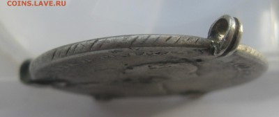 1 рубль Петр 3 с напайками вес 23.5 - G1