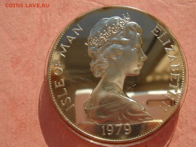 о. Мэн (4): Ag-925 крона 1979 Парламент ПРУФ до 19.08.14 22- - Крона Мэн 1979-4-2.JPG