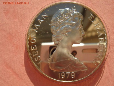 о. Мэн (2): Ag-925 крона 1979 Парламент ПРУФ до 19.08.14 22- - Крона Мэн 1979-2-2.JPG