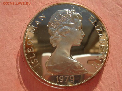о. Мэн (1): Ag-925 крона 1979 Парламент ПРУФ до 19.08.14 22- - Крона Мэн 1979-1-2.JPG