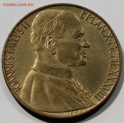 Ватикан. 200 лир 1988. Тираж - 80 000. - 4
