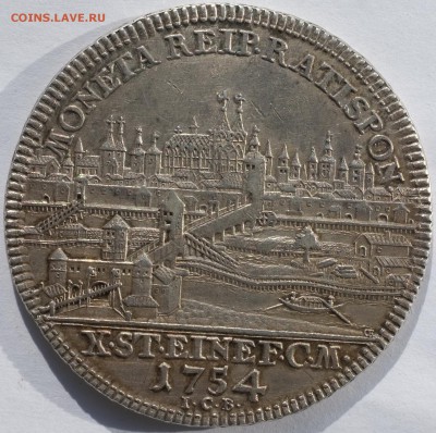 талер Регенсбург 1754 - Нюрнберг.1