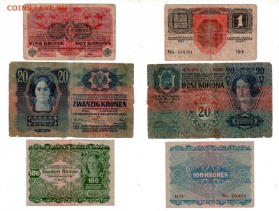 ГЕРМАНИЯ, 5+10+20+50 марок (1929-1942), до 16.08 @ 22:00 - banknote_1778