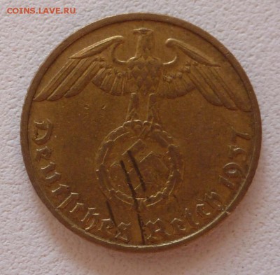 С 1 рубля! 5 рейхспфенниг 1937 года. - P1150269.JPG