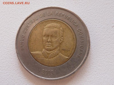 С 1 рубля! Республика Доминикана. 10 песо 2005 года - P1150243.JPG