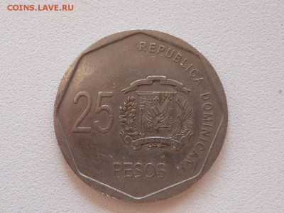 С 1 рубля! Республика Доминикана. 25 песо 2005 года - P1150246.JPG