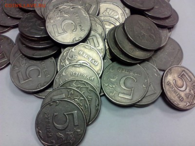 5 рублей 1997 года - 65 штук - IMG_20140816_151339