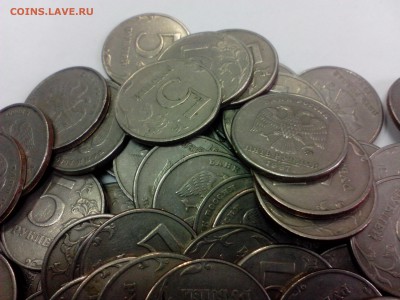 5 рублей 1997 года - 65 штук - IMG_20140816_151356