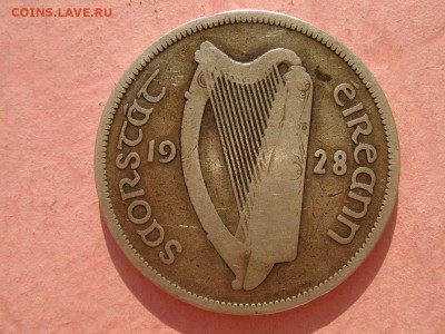2 кроны 1928 до 25.08.14, 22-00 - Ирландия полкроны 1928-1.JPG
