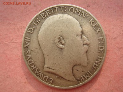 Великобритания: Ag-925 флорин 1907 Эдвард 7 до 25.08 22 - Флорин 1907-2.JPG