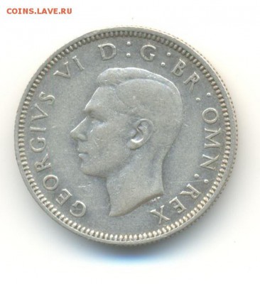 Ag. британия 1 шиллинг 1944 (англ.) . до 21.08 22:00 - 5