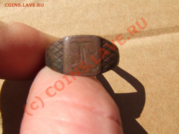 ПЕРСТЕНЬ С ИНИЦИАЛАМИ(КОН.19-НАЧ.20) ДО 9 АПР.21-00МСК - перст с иниц-1