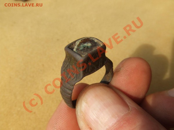 ПЕРСТЕНЬ С КАМНЕМ(КОН.17-НАЧ.18ВВ) ДО 9 АПР.21-00 МСК - перст с кам-1