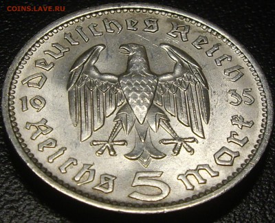 5 марок 1935 г. (F) Гинденбург, приятная, до 22.08.14 - IMGP0105.JPG