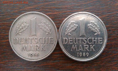 ФРГ 1 марка - 2 монеты до 25.08_22:00 - IMAG1177