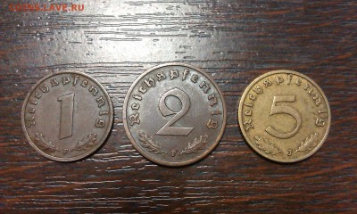 Третий рейх 1,2,5 пфеннигов 1937 - IMAG1201