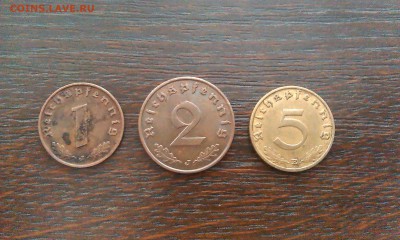 Третий рейх 1, 2, 5 рейхсфеннигов 1938-1939  до 25.08_22:00 - IMAG1230