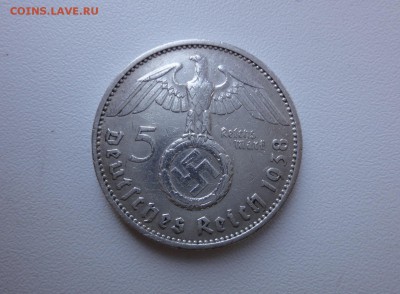 5 марок 1938 г. Свастика. до 24.08.14  22.00 - DSC06896.JPG