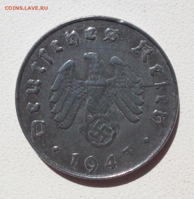 ГЕРМАНИЯ, 10 рейхспфенингов 1943A! До 23.08 22:00 - A220140821