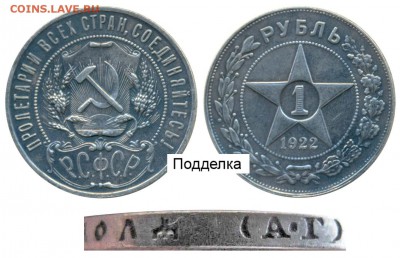 Подделки монет РСФСР и СССР в ущерб коллекционерам - 37