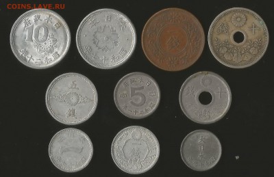 Япония 40-х годов 10 шт - до 24.08.14 22:00 мск - 1