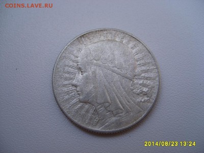 ПОЛЬША,5 злотых 1934г(Ядвига)!До 26.08.2014 г - S6001643.JPG