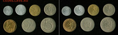 Чехословакия набор 7 монет до 22:00мск 29.08.14 - Чехословакия