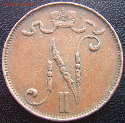 Царская Финляндия_5 пенни 1908. До 24.08_22.26мск - 7883