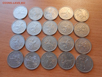 1 копейка 1998, 2000, 2004 гг., М, 40 штук, до 30.08.2014 - 1 коп 1998 м 20.JPG