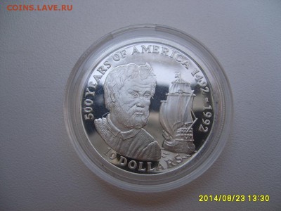 Острова Кука,10 долларов 1990г(500 лет от. Америки)!до 27.08 - S6001662.JPG