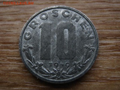 Австрия 10 грошей 1949 цинк до 26.08.14 в 21.00 М - IMG_3436