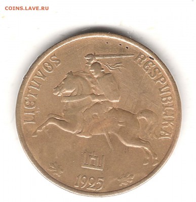 50 центов Литва 1925 г - Изображение 227