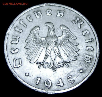 Германия 10 пфенниг 1945 F оценка - 4542118317_1