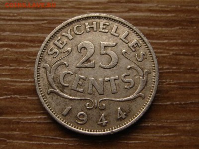 Сейшелы Брит. 25 центов 1944 Ag до 27.08.14 в 21.00 М - IMG_3471