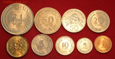 С рубля ЛИНЕЙКА СИНГАПУРА 9 монет ФАУНА  до 31.08.14г.в 22-0 - IMG_3527.JPG