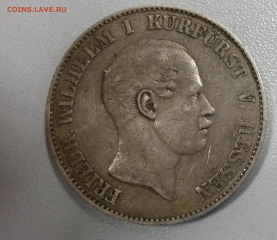 Талер. 1862 год. Хессен - 20140825_190306